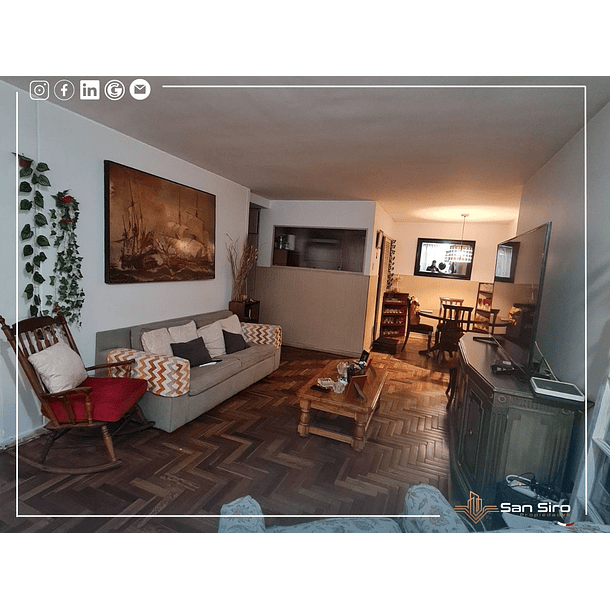 Gran Oportunidad De Vivir En Ñuñoa Departamento 3d 3b 7