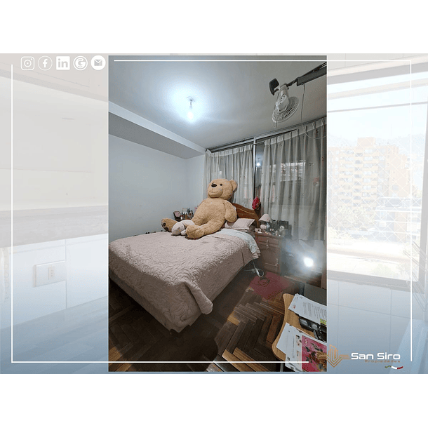 Gran Oportunidad De Vivir En Ñuñoa Departamento 3d 3b 12