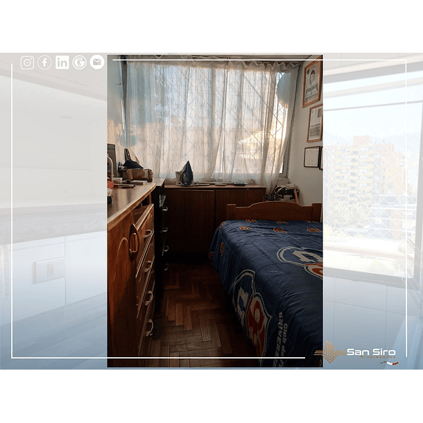 Gran Oportunidad De Vivir En Ñuñoa Departamento 3d 3b 15