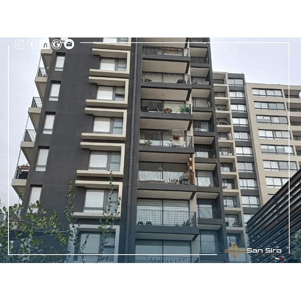 Arriendo Departamento Ñuñoa 2 D 2 B Estacionamiento Bodega 16