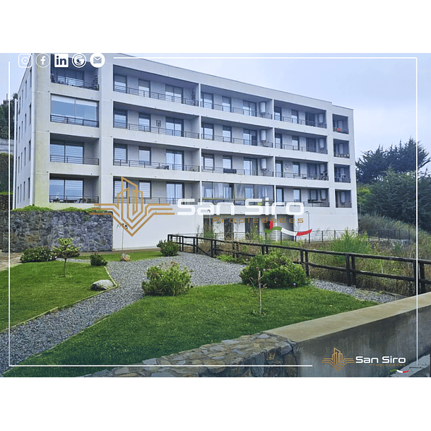 Venta Departamento Tomé 3D 2B Estacionamiento 1