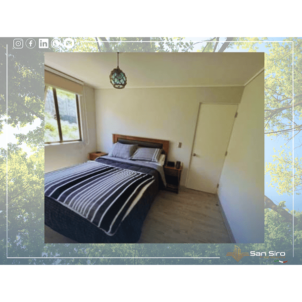 Venta Departamento Tomé 3D 2B Estacionamiento 6