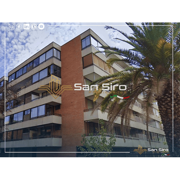 Arriendo Departamento Amoblado Providencia 2 D 2 B 1