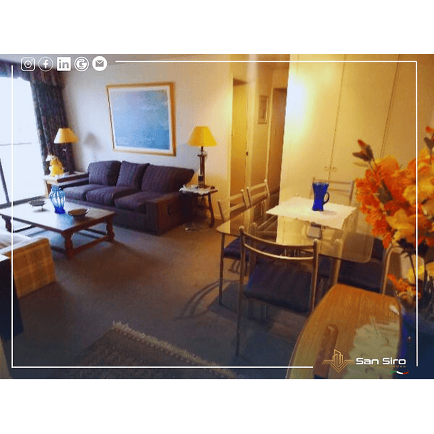 Arriendo Departamento Amoblado Providencia 2 D 2 B 2