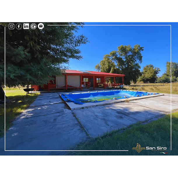 Venta Parcela con Casa y Piscina 6.500m2 17