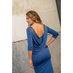 Vestido Laurel Azul