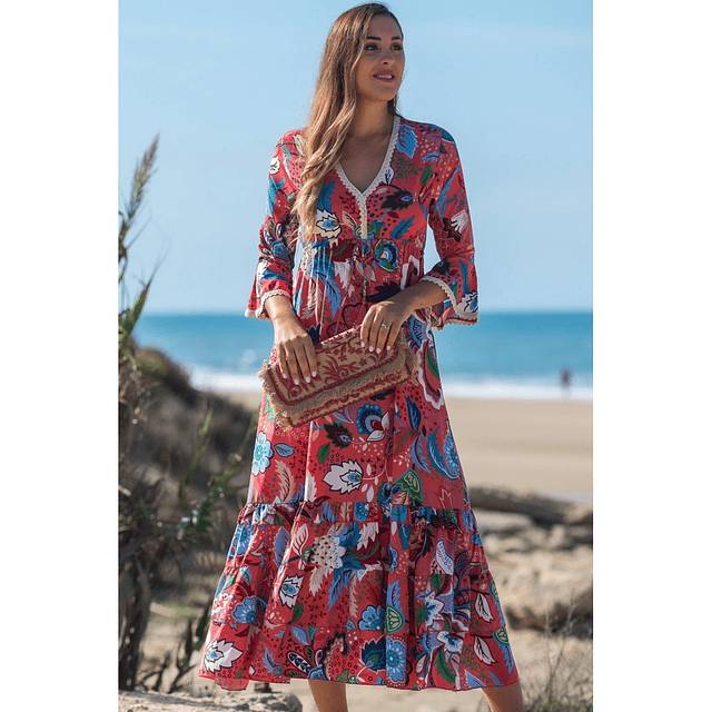 Vestido Marea Coral