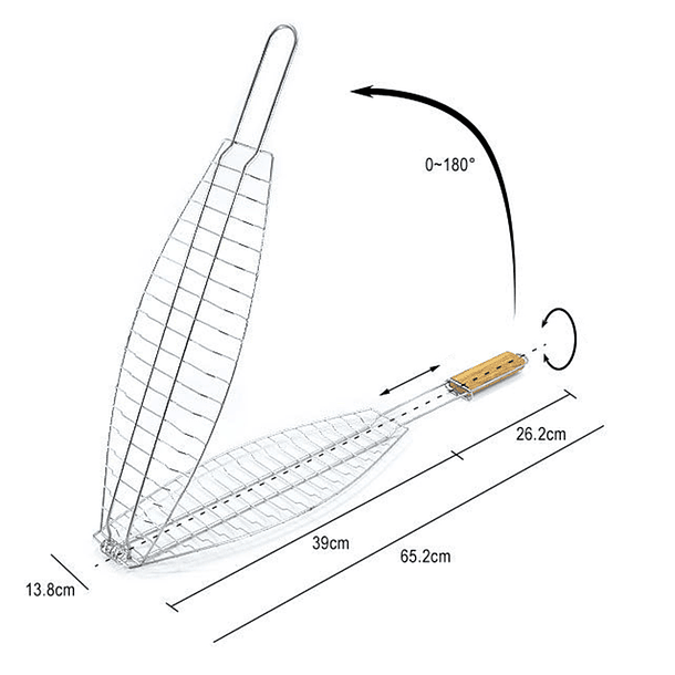 Rejilla Parrilla 61x13cm 4