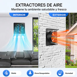 Extractor de aire industrial