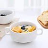 Taza Consomé apilable blanca 350cc 5