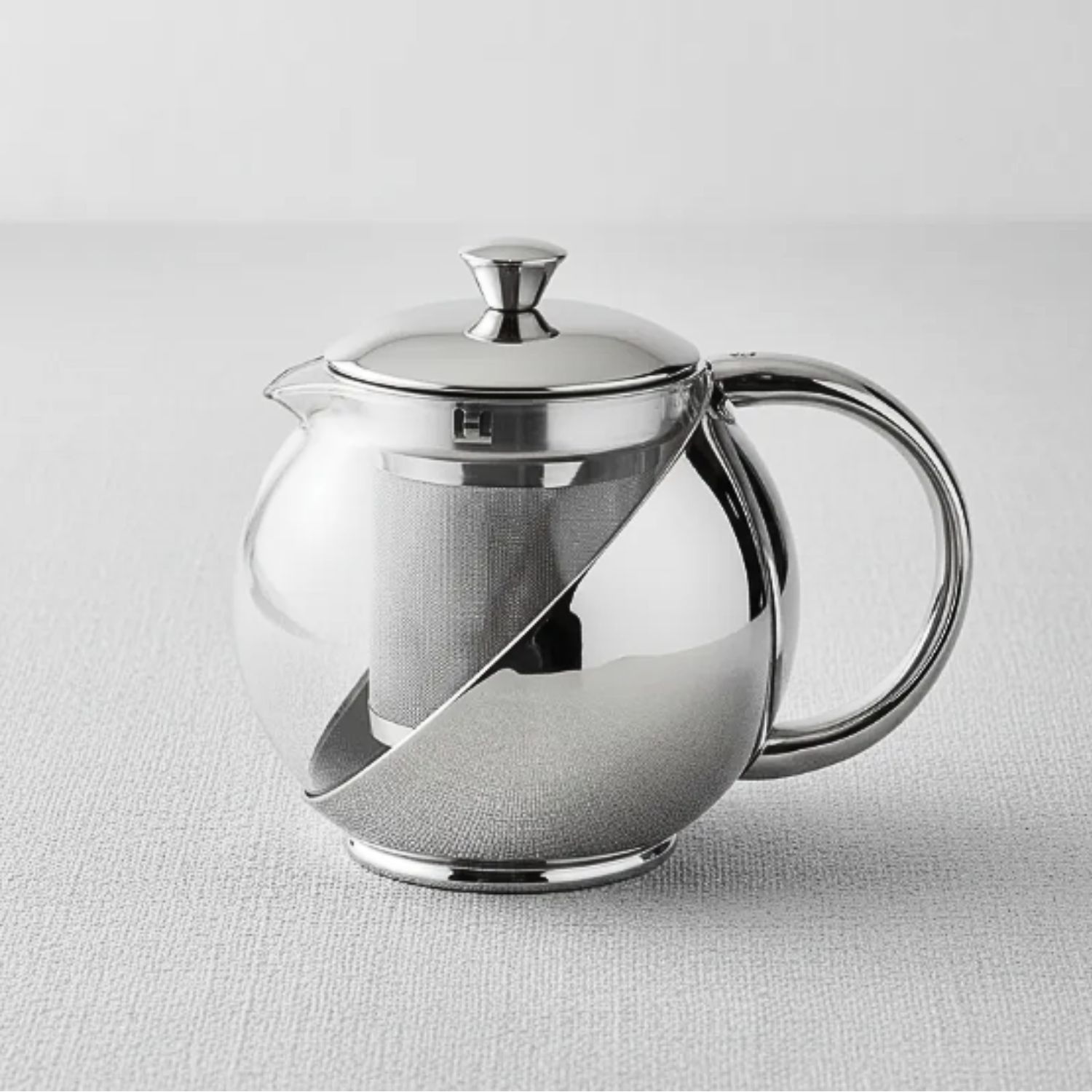Tetera Vidrio/Acero