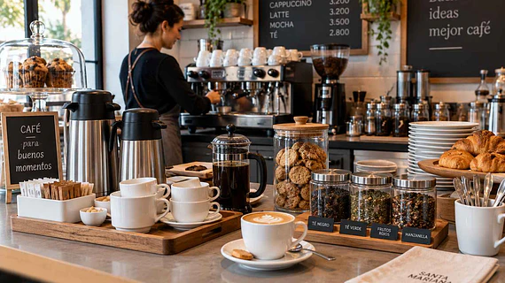 Equipamiento para cafeterías en Chile: guía completa