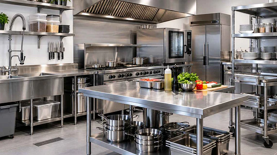 Equipamiento gastronómico para restaurantes en Santiago