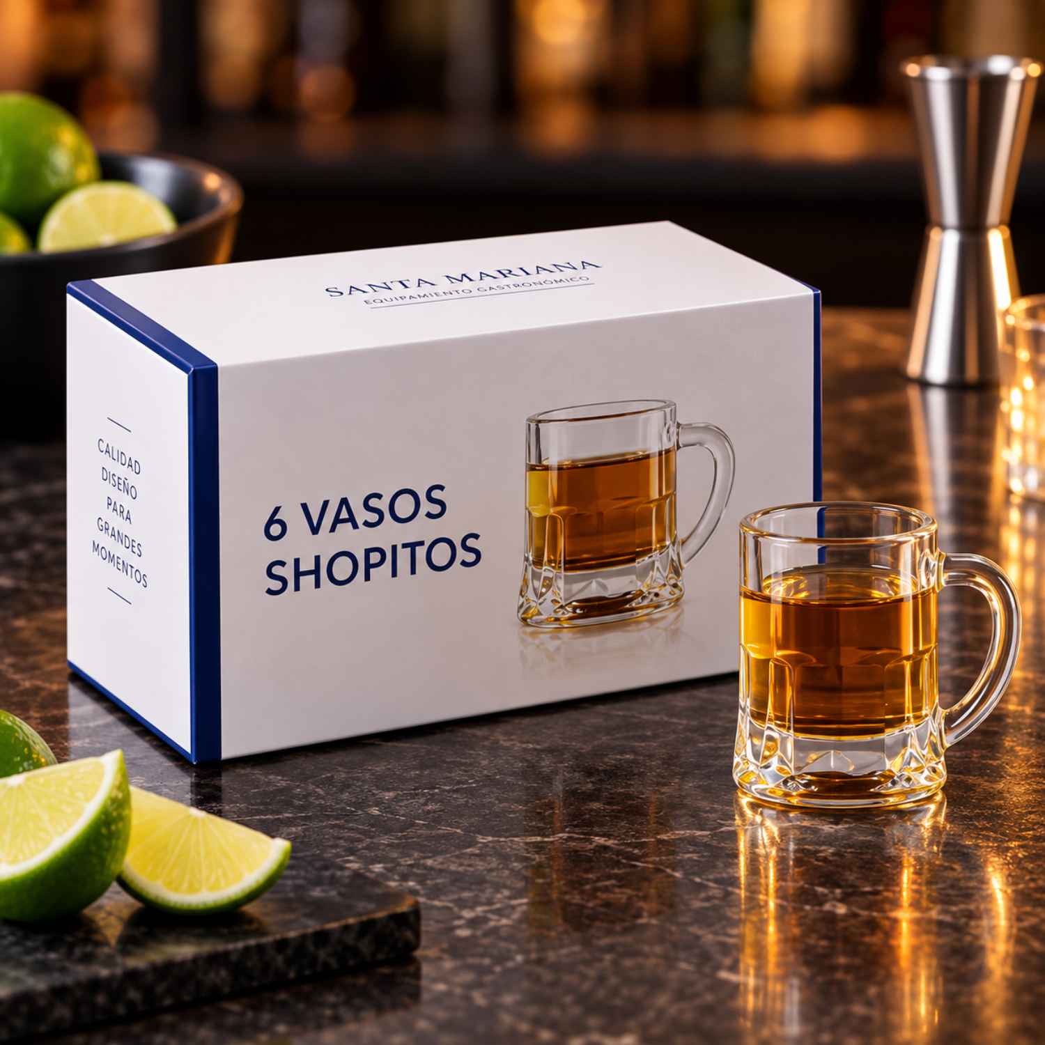 Vasito Licor 40cc (6 unid)