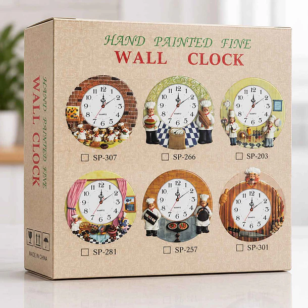 Reloj de Cocina de Pared 29 cm 4