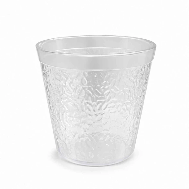Vaso Bajo Texturado de Policarbonato 300 cc