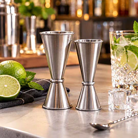 Medida de Licor Doble de Acero Inoxidable | Jigger