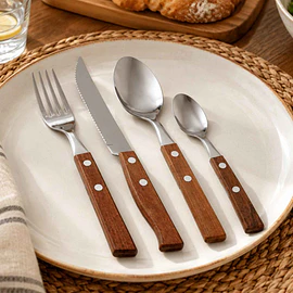 Cuchara de Mesa Mango Madera