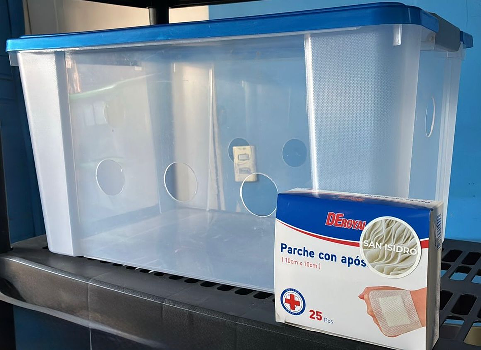 Caja Fructificadora 28 Litros (incluye filtros) 2