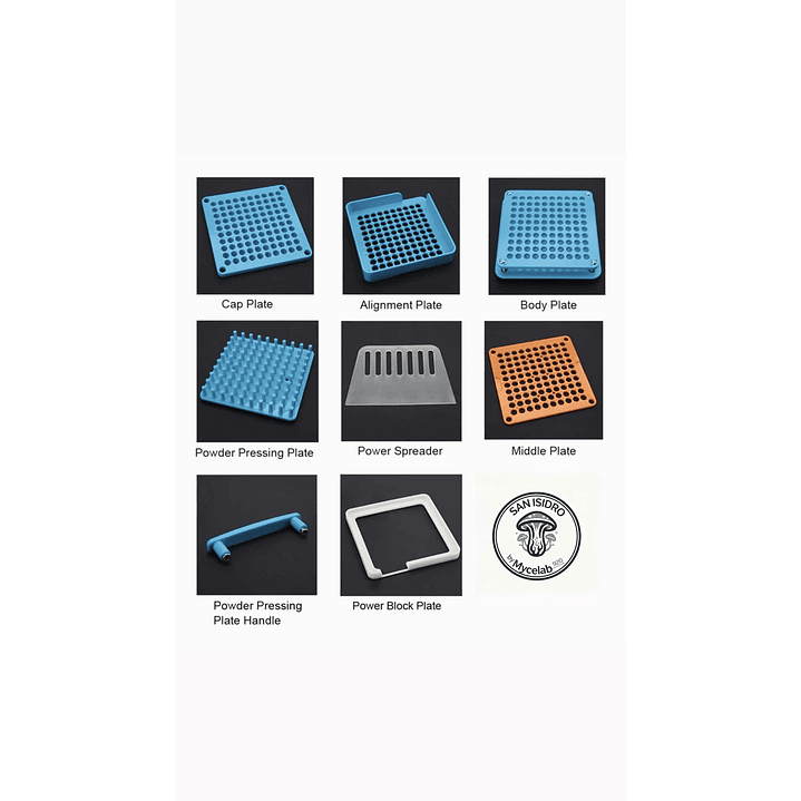 Rellenadora de cápsulas 100 agujeros 3