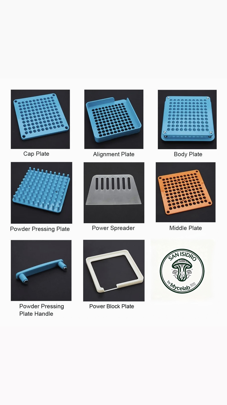 Rellenadora de cápsulas 100 agujeros 3
