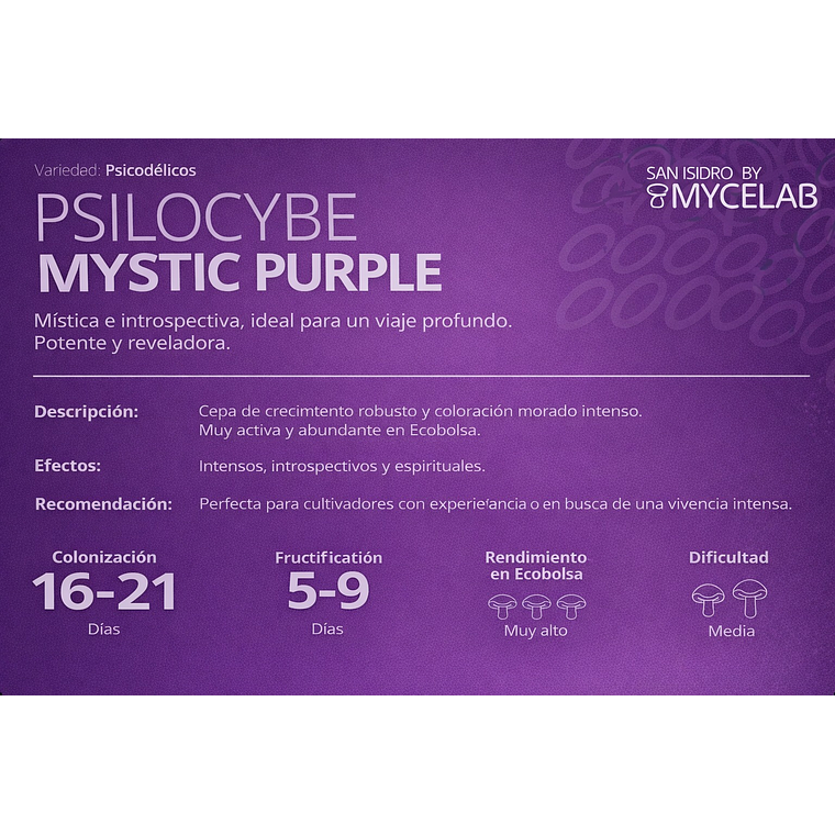 KIT MYCEBAG   3  LITROS ( 2 kilos ) 12