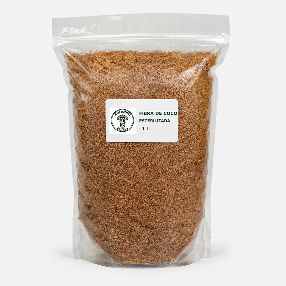 Fibra de coco esterilizada 1 L San Isidro 1
