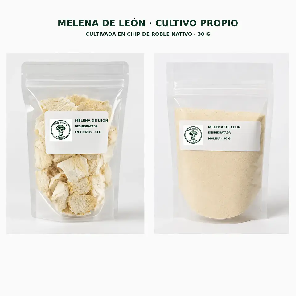 Melena de león deshidratada 30 g – cultivo propio San Isidro  1