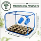 Cámara fructificadora plegable pop-up San Isidro - Miniatura 1