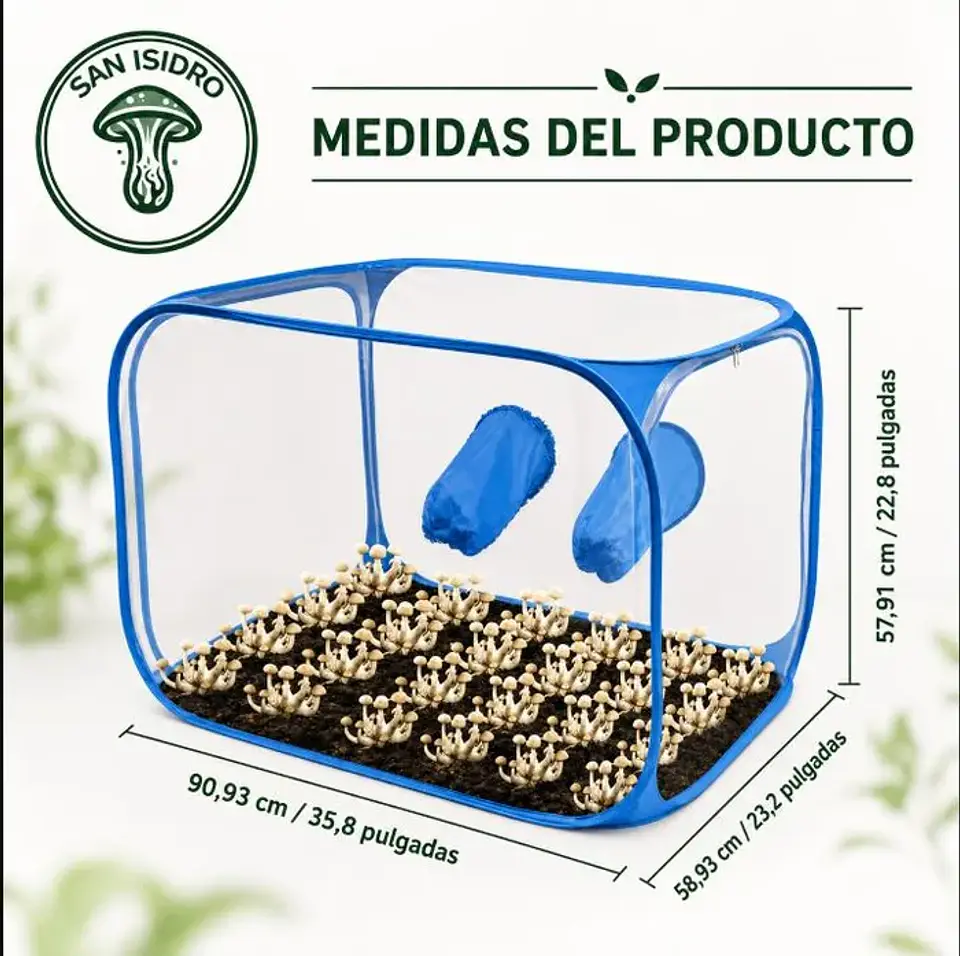 Cámara fructificadora plegable pop-up San Isidro 1
