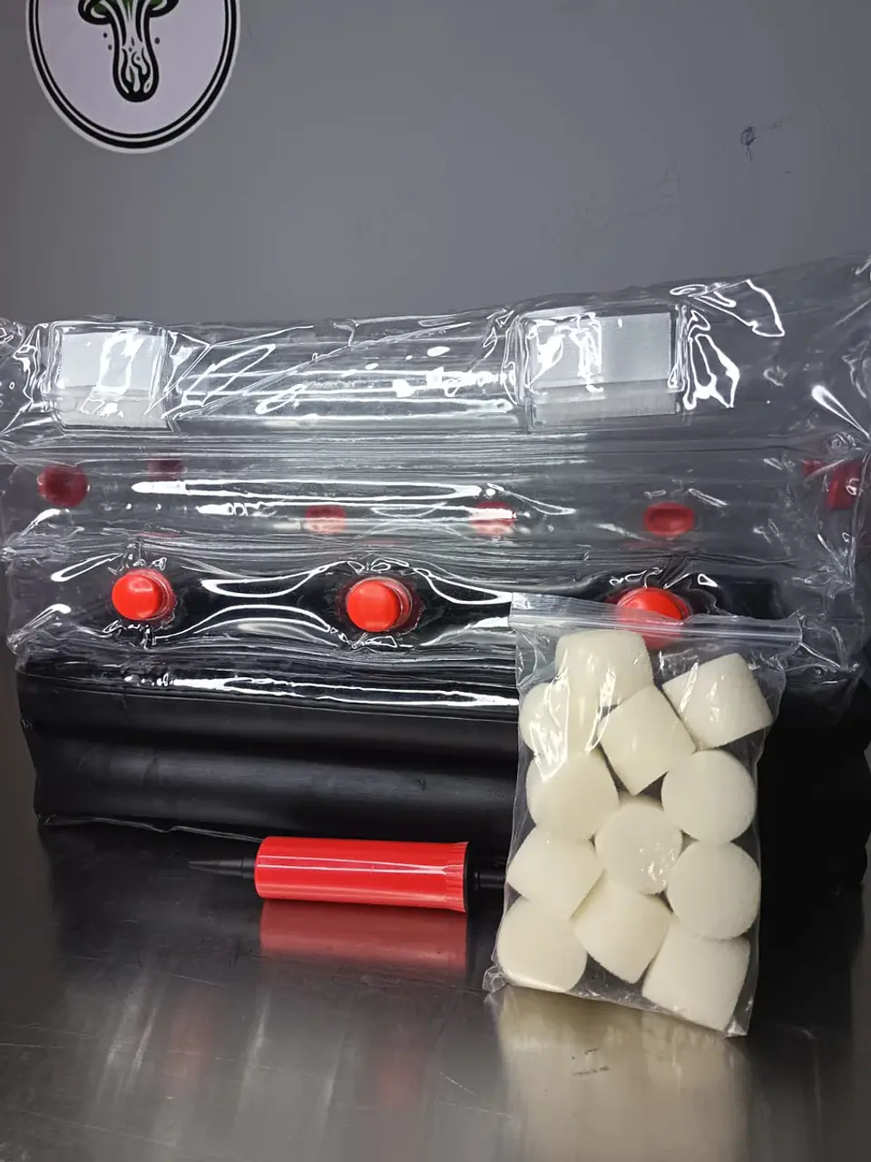 Caja monotube inflable San Isidro