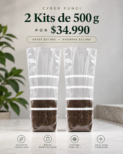 2 kits de 500gr OFERTA CYBER