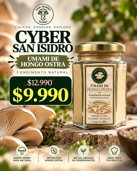 Umami de Hongo Ostra 60 g- Producto Cyber