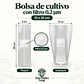 Bolsa para cultivo de Hongos 15X35CM - Miniatura 1