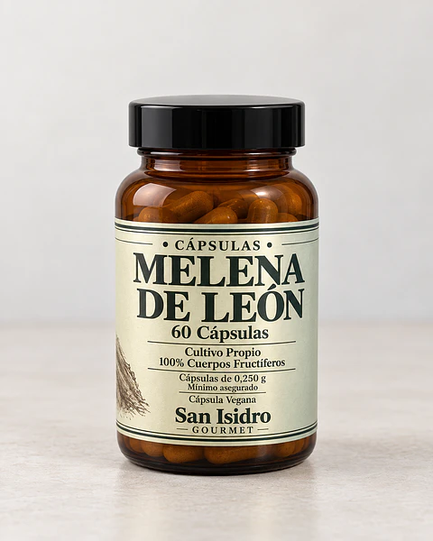 Cápsulas de Melena de León – 60 unidades