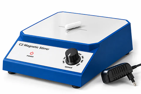 Agitador magnético C2 con barra agitadora | Hasta 2 L · 2500 rpm