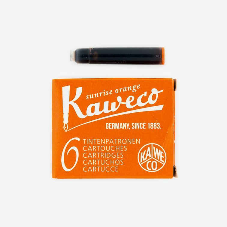 Kaweco - Ink Cartridges - Sunrise Orange