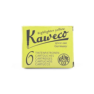 Kaweco - Ink Cartridges - Glowing Yellow