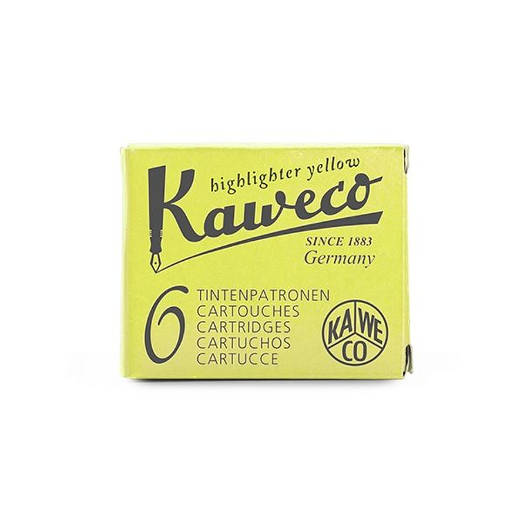 Kaweco - Ink Cartridges - Glowing Yellow