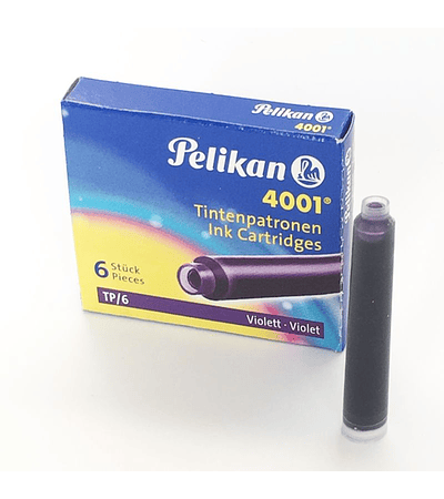 Pelikan - Cartucho pequeño 6 un - Violet