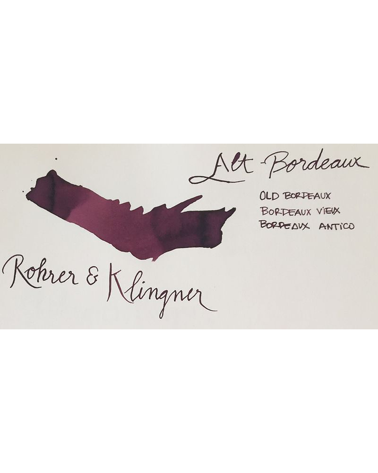 R&K - 50 ml Schreibtinte - Alt-Bordeaux