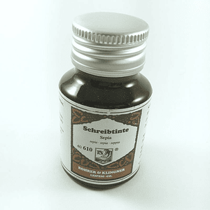 R&K - 50 ml Schreibtinte - Sepia