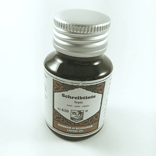 R&K - 50 ml Schreibtinte - Sepia