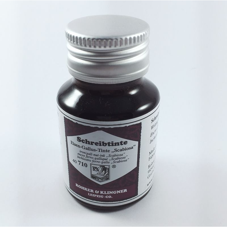 R&K - 50 ml Schreibtinte - Eisen-Gallus-Tinte Scabiosa