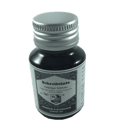 R&K - 50 ml Schreibtinte - Leipziger Schwarz