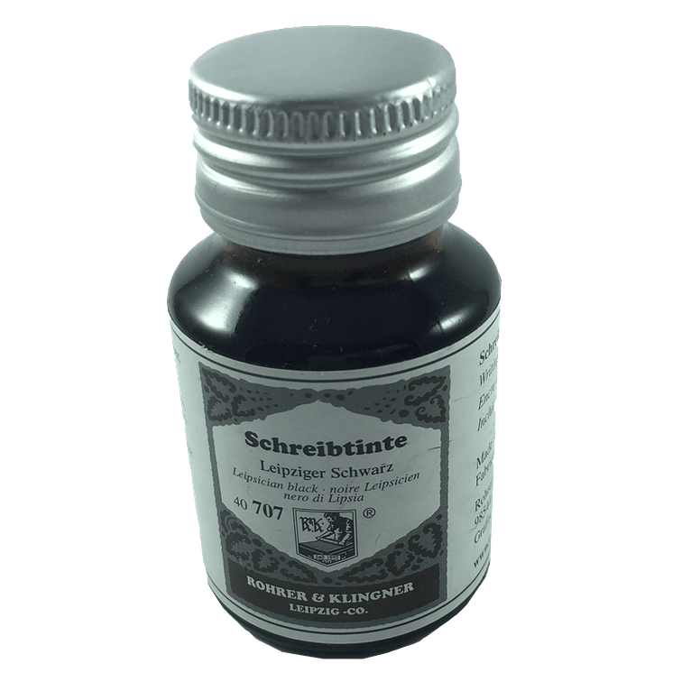 R&K - 50 ml Schreibtinte - Leipziger Schwarz