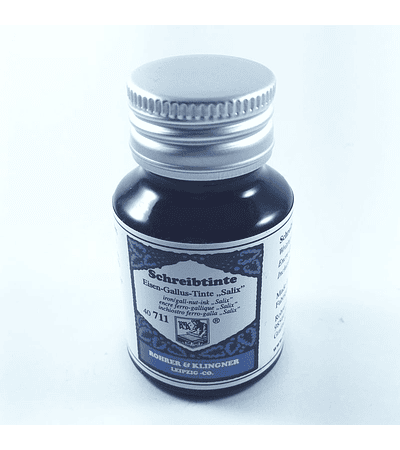 R&K - 50 ml Schreibtinte - Eisen-Gallus-Tinte Salix