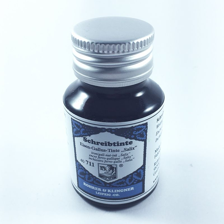 R&K - 50 ml Schreibtinte - Eisen-Gallus-Tinte Salix