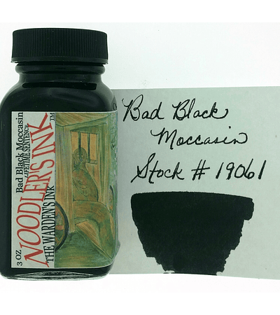 Noodler's - Botella 3 oz - Bad Black Moccasin 