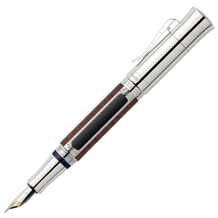 Graf von Faber-Castell - Lápiz del año 2016 platino - Onyx and flamed maple